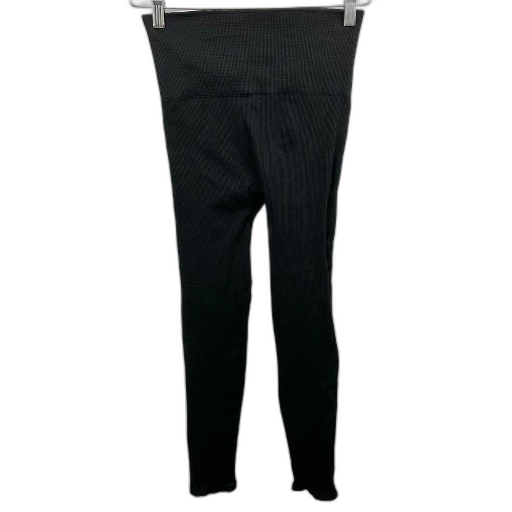SPANX Black Look-At-Me Leggings Size Large - Picture 4 of 14